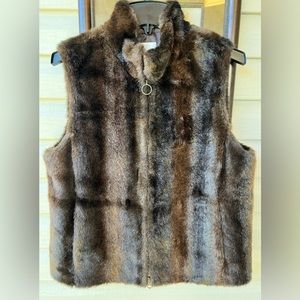 New Faux Fur Vest